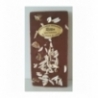 Tablette chocolat lait aux éclats d'amandes et gingembre confit   100gr