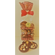 Sachet de palets chocolat noir aux brisures de bretzels 140gr