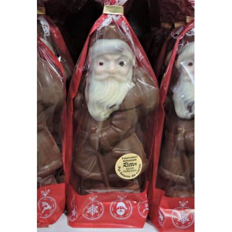 Père Noël en chocolat artisanal Ritter