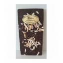 Tablette chocolat noir aux éclats d'amandes et raisins secs   100g