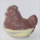 POULE 40GRS CHOCOLAT LAIT