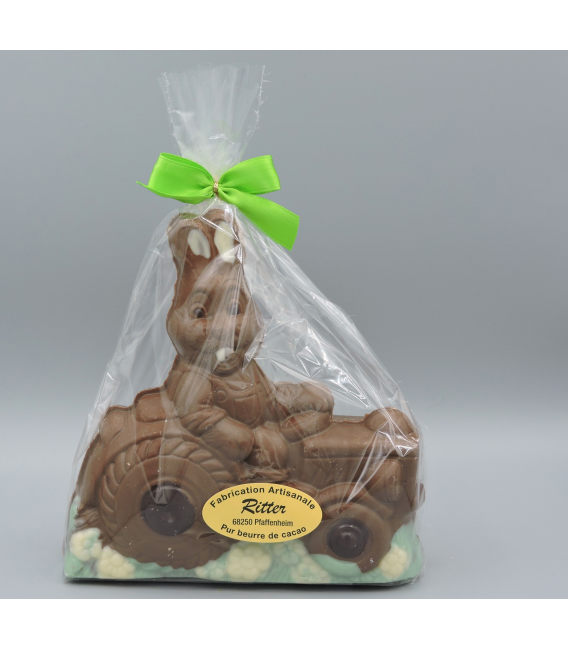LAPIN SUR TRACTEUR 180GRS CHOCOLAT LAIT