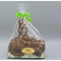 LAPIN SUR TRACTEUR 180GRS CHOCOLAT LAIT