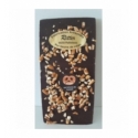 Tablette chocolat noir aux brisures de bretzels   100gr