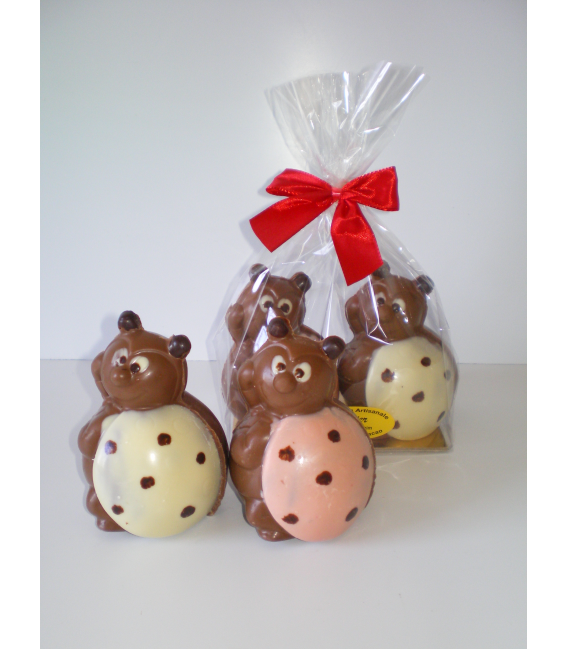 DUO DE COCCINELLES 160 GRS CHOCOLAT LAIT