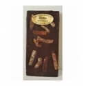Tablette chocolat noir  aux écorces d'orange 100gr