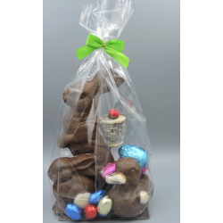 SACHET PAQUES 430GRS CHOCOLAT LAIT