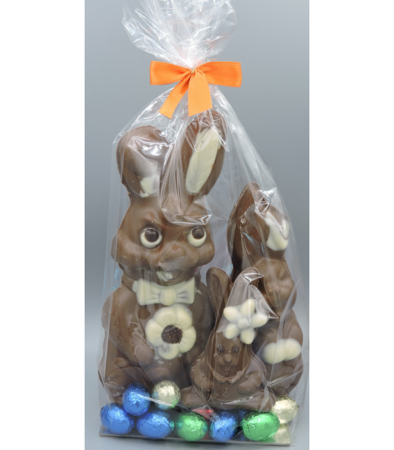 SACHET PAQUES 490GRS CHOCOLAT LAIT