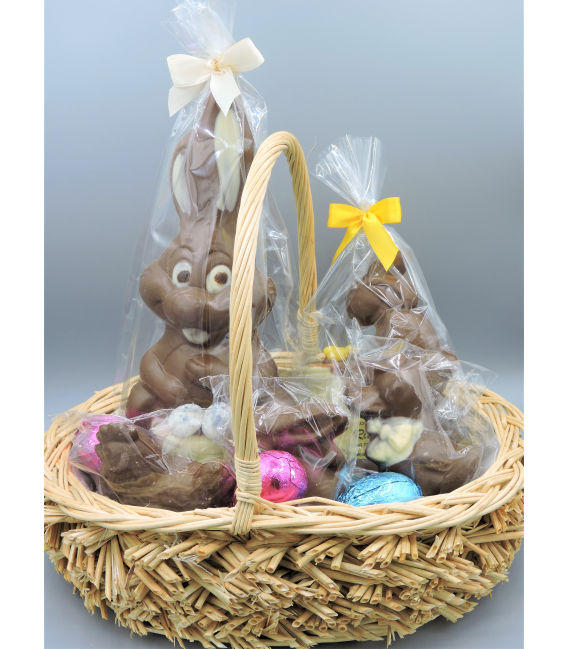 PANIER DE PAQUES 530 GRS CHOCOLAT LAIT