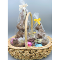 PANIER DE PAQUES 500 GRS CHOCOLAT LAIT