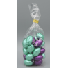 SACHET OEUFS FOURRES PRALINE 200GRS CHOCOLAT NOIR
