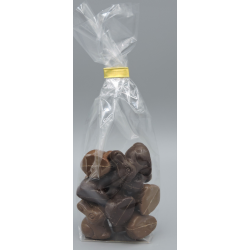 SACHET LAPINS FOURRES 110GRS CHOCOLAT LAIT ET NOIR