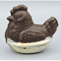 POULE 40GRS CHOCOLAT NOIR