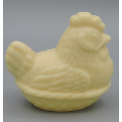 POULE 40GRS CHOCOLAT BLANC