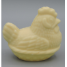 POULE 40GRS CHOCOLAT BLANC