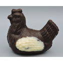 POULE 55GRS CHOCOLAT NOIR