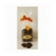 Pastilles chocolat noir arôme orange 140gr