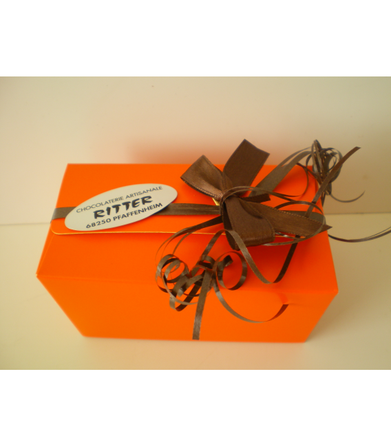 Ballotin de pralinés chocolat lait et noir 375gr