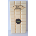 Tablette chocolat blanc arôme citron  100gr