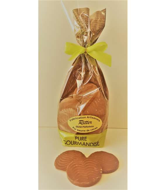 Palets chocolat lait 150gr