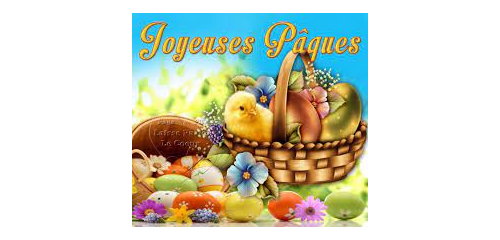 JOYEUSES PAQUES 